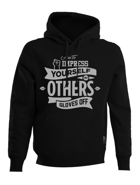 AUTHENTIC HOODIE AIM TO IMPRESS YOURSELF-NOT OTHERS